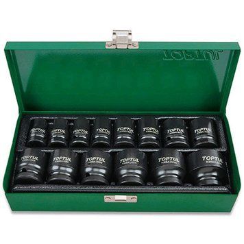 Набір головок дюймових ударних TOPTUL 1/2" 3/8...1-1/4 14ед. GEAD1401 GEAD1401 фото