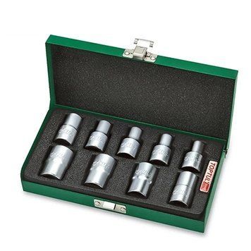 Набір головок TORX 1/2" E10-E24 9 од. (зірка Давида) TOPTUL GAAD0907 GAAD0907 фото