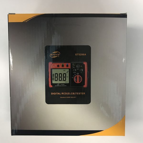 Тестер УЗО цифровой BENETECH GT5206A GT5206A фото