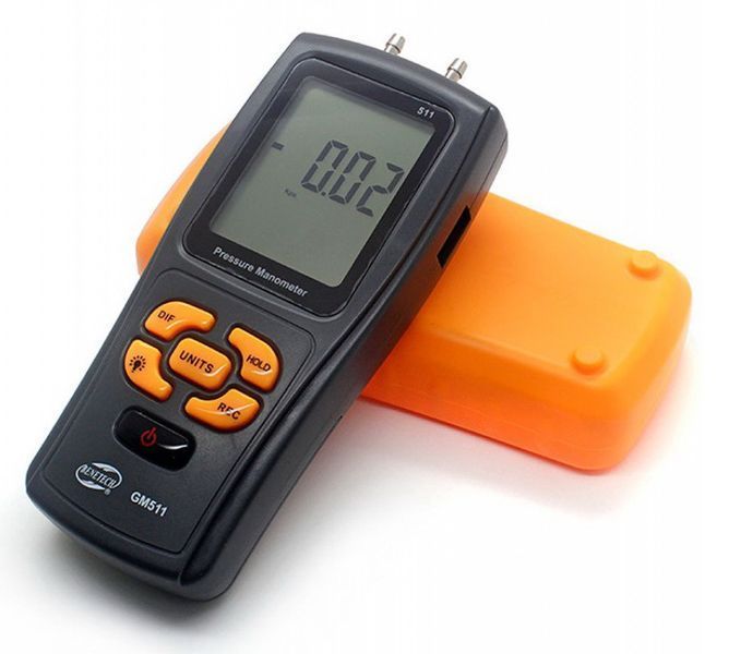 Дифференциальный микроманометр USB, &plusmn;10 кПа BENETECH GM511 GM511 фото