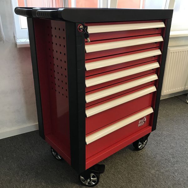 Тележка с инструментом 7 секций, 240 ед. TORIN TBR5807A-X TBR5807A-X фото