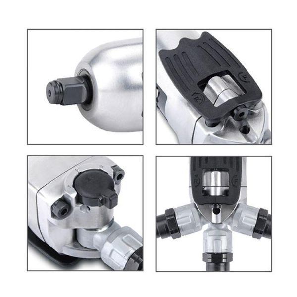 Пневмогайковерт професійний TOPTUL 3/8" 108N/m 12000об/хв Mini Butterfly Type KAAU1208 KAAU1208 фото