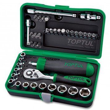 Професійний набір інструменту TOPTUL 1/4" 41ед. GADW4101 GADW4101 фото