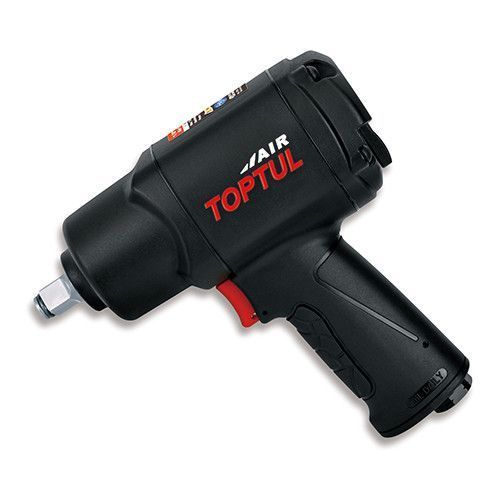 Пневмогайковерт 1/2" 1288N/m 8500 об/хв 1,65 кг Super Duty TOPTUL KSAC1680 KSAC1680 фото
