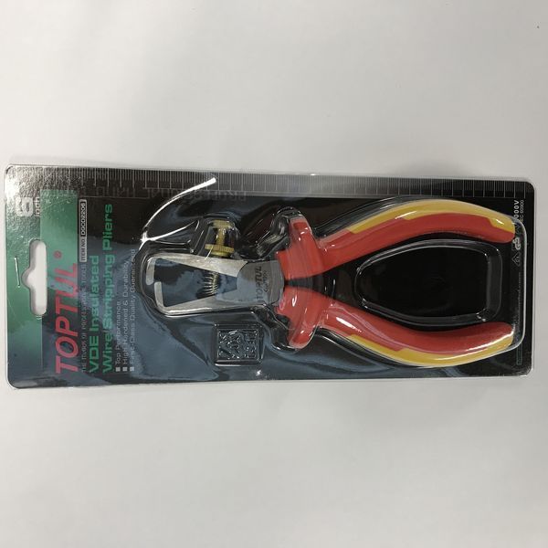 Клещи для зачистки изоляции 6" 1000V VDE TOPTUL DGCD2206 DGCD2206 фото