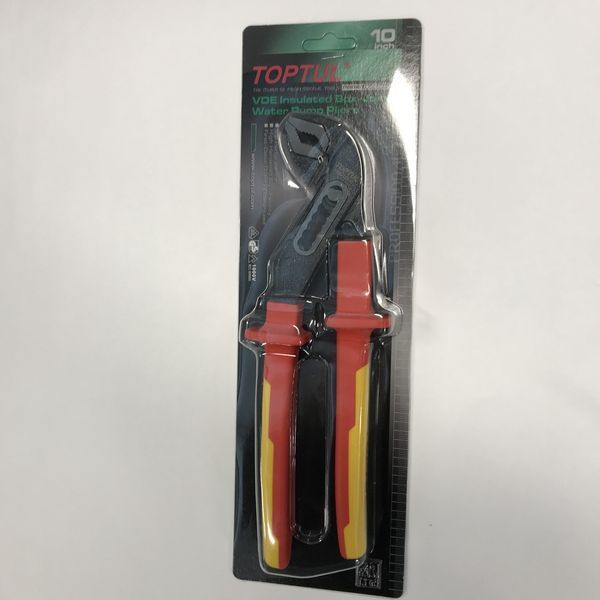 Кліщі переставні ізольовані 10" 1000V VDE TOPTUL DGCE2210 DGCE2210 фото