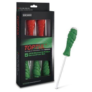 Набір викруток ударних SUPER GRIP TOPTUL 5 од. GAAE0509 GAAE0509 фото