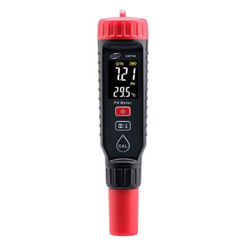 Измеритель кислотности и температуры (pH-метр) цв дисплей, 0-14 pH (+/-0,1%) BENETECH GM768 GM768 фото