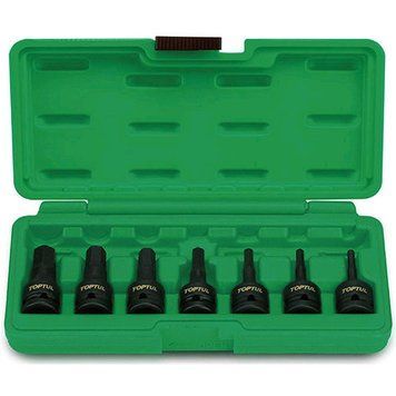 Набір насадок ударних HEX TOPTUL 1/2" 4-14мм 7 од. GDAI0702 GDAI0702 фото