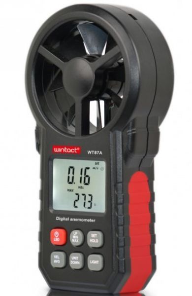 Анемометр крильчастий 0,3-30 м/с, -10-45 &deg;C WINTACT WT87A WT87A фото