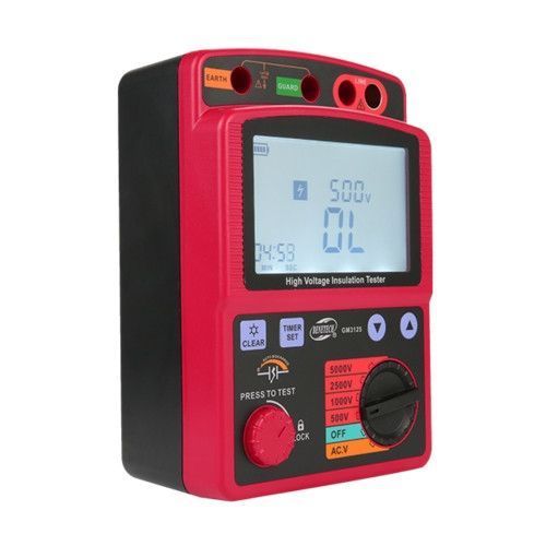 Цифровой мегаомметр (0-1000 Г&Omega;) BENETECH GM3125 GM3125 фото