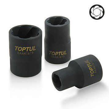 Спецголовка для поврежденных гаек 1/2" 27мм TOPTUL BAAK1627 BAAK1627 фото
