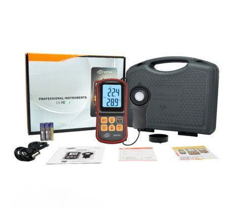 Люксметр + термометр, Bluetooth 200000 Lux BENETECH GM1030 GM1030 фото