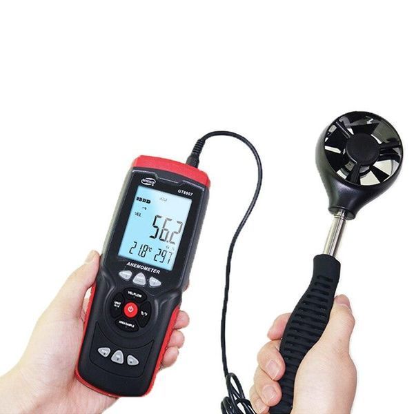 Анемометр професійний USB 0,3-45 м/с, 0-45 &deg;C BENETECH GT8907 GT8907 фото