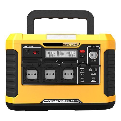 Портативна зарядна станція 1500W/3000W (Max), 220 V PROTESTER PRO-PS1500B PRO-PS1500B фото