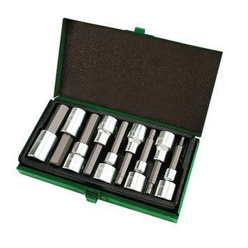 Набор головок-бит шестигранник TOPTUL 1/2" Н4-Н17 80мм GAAD0905 GAAD0905 фото