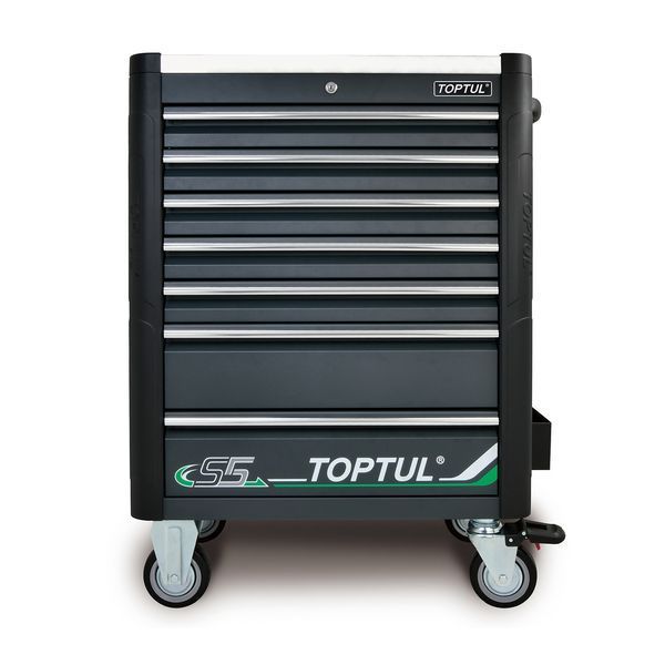 Візок для інструменту (BUMPER SERIES) 7 секцій TOPTUL TCAS0703 TCAS0703 фото