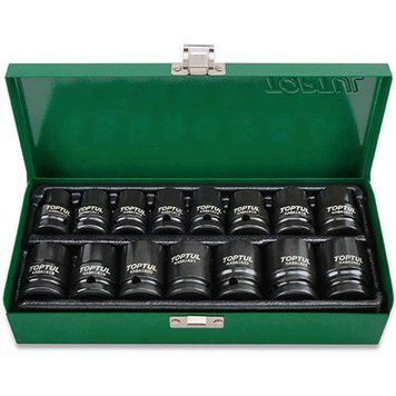 Набір ударних головок TOPTUL 1/2" 10-24мм 15ед. GDAD1501 GDAD1501 фото