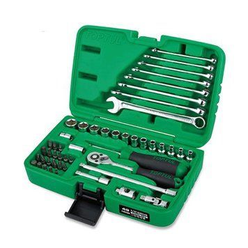 Набір інструменту TOPTUL 1/4" + ключі 49ед. GCAI4901 GCAI4901 фото