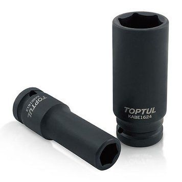 Голівка ударна TOPTUL довга 1/2" 38мм TOPTUL KABE1638 KABE1638 фото