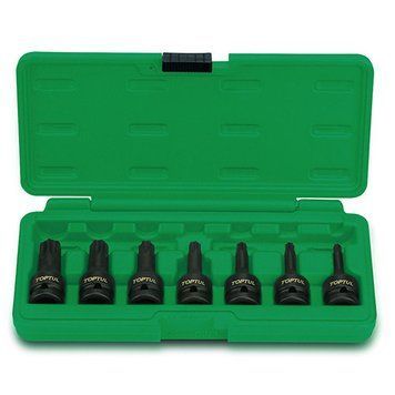 Набір головок TORX TOPTUL ударних 1/2" Т30-T70 7ед. GDAI0701 GDAI0701 фото