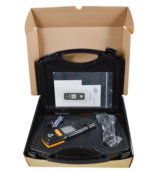 Вимірювач освітленості люксметр + термометр, USB 200000 Lux BENETECH GM1020 GM1020 фото